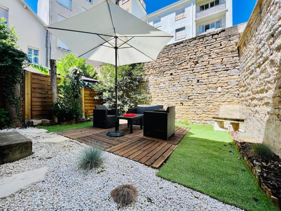 L'Eden, Apt 4 Prs Avec Jardin En Centre Ville Dijon Ngoại thất bức ảnh